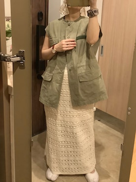 「アイテム（アナログ腕時計）」を使った、masemakoさん（レディース・150cm）の秋コーディネート