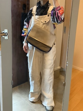 「アイテム（オールインワン・サロペット）」を使った、masemakoさん（レディース・150cm）の秋コーディネート