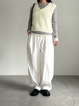「アイテム（トップス）」を使った、Renaさん（レディース・151cm・20代）の秋コーディネート