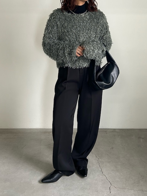 セール】フェザーショートトップス（Tシャツ/カットソー）｜select