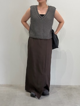 「select MOCA by son（セレクトモカバイソン）のアイテム」を使った、Renaさん（レディース・151cm）の夏コーディネート