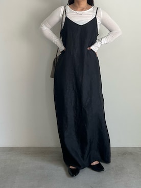 「select MOCA（セレクトモカ）のアイテム（ワンピース）」を使った、Renaさん（レディース・151cm）の夏コーディネート