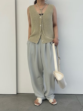 「select MOCA（セレクトモカ）のアイテム」を使った、Renaさん（レディース・151cm）の夏コーディネート
