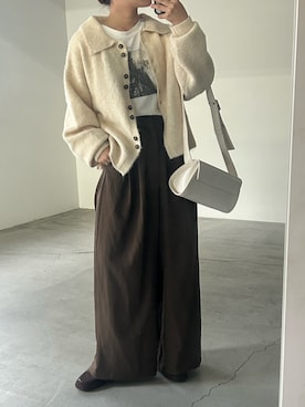 「アイテム（パンツ）」を使った、Renaさん（レディース・151cm・20代）の秋コーディネート