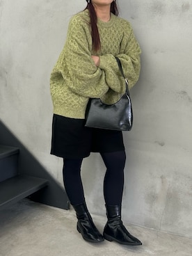 Renaさん（レディース・151cm）の冬コーディネート