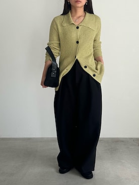 「select MOCA by son（セレクトモカバイソン）のアイテム（その他パンツ）」を使った、Renaさん（レディース・151cm）の秋コーディネート