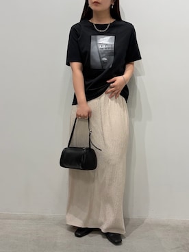 「select MOCA（セレクトモカ）のアイテム（ハンドバッグ）」を使った、Renaさん（レディース・151cm）の春コーディネート