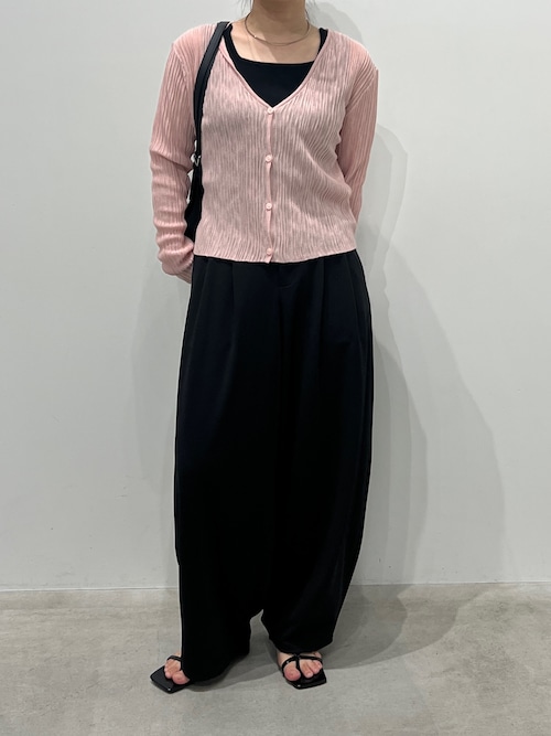 セール】カットジョーゼットバルーンスラックス（スラックス）｜select