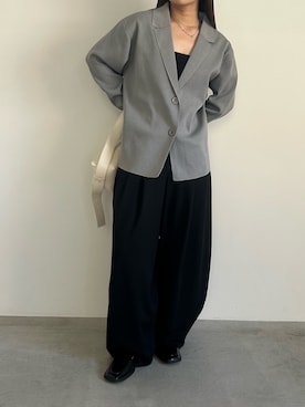 「select MOCA（セレクトモカ）のアイテム（キャミソール）」を使った、Renaさん（レディース・151cm）の秋コーディネート