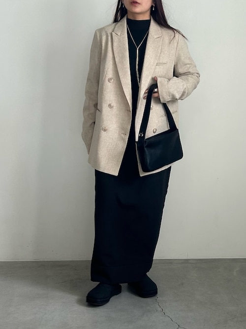 セール】ツイードダブルジャケット【セットアップ対応】（テーラード