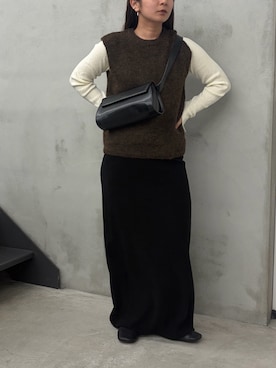 「select MOCA（セレクトモカ）のアイテム（バッグ）」を使った、Renaさん（レディース・151cm）の秋コーディネート