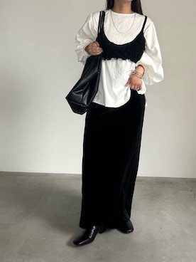 「アイテム（ブーツ）」を使った、Renaさん（レディース・151cm・20代）の夏コーディネート