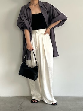 「アイテム（ブレスレット）」を使った、Renaさん（レディース・151cm・20代）の夏コーディネート