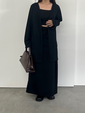 「アイテム（スリッポン）」を使った、Renaさん（レディース・151cm）の秋コーディネート