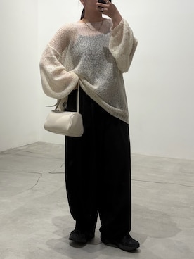 「select MOCA（セレクトモカ）のアイテム（トップス）」を使った、Renaさん（レディース・151cm）の春コーディネート