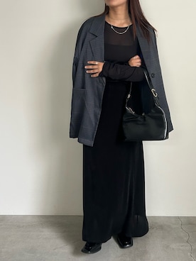 「select MOCA（セレクトモカ）のアイテム（キャミソール）」を使った、Renaさん（レディース・151cm）の秋コーディネート