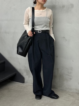 Renaさん（レディース・151cm）の春コーディネート