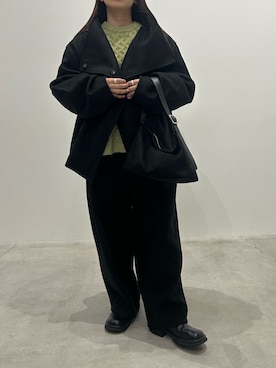 「アイテム（スリッポン）」を使った、Renaさん（レディース・151cm・20代）の冬コーディネート