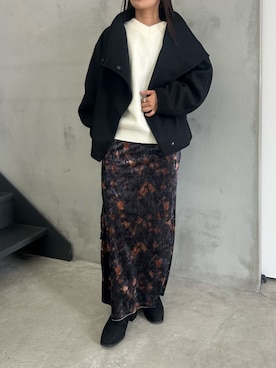 「アイテム（その他アウター）」を使った、Renaさん（レディース・151cm・20代）の秋コーディネート