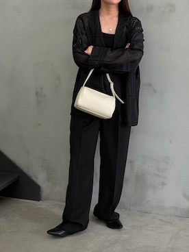 「select MOCA（セレクトモカ）のアイテム（バッグ）」を使った、Renaさん（レディース・151cm）の春コーディネート