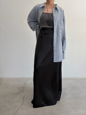 「select MOCA（セレクトモカ）のアイテム（シャツ/ブラウス）」を使った、Renaさん（レディース・151cm）の秋コーディネート