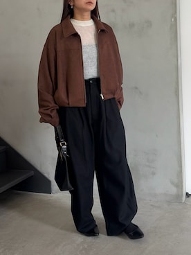 Renaさん（レディース・151cm）の秋コーディネート