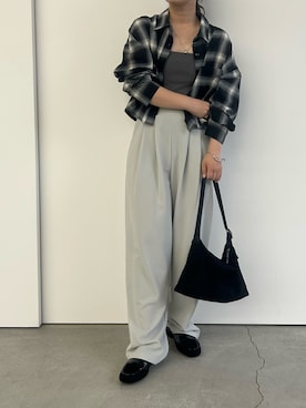 「アイテム（キャミソール）」を使った、Renaさん（レディース・151cm・20代）の夏コーディネート