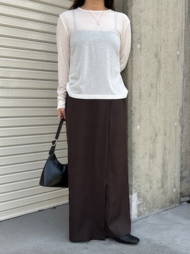 Renaさん(レディース・151cm)の春コーディネート