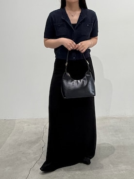 「select MOCA（セレクトモカ）のアイテム（ハンドバッグ）」を使った、Renaさん（レディース・151cm）の春コーディネート