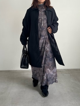 「アイテム（ダウンジャケット/コート）」を使った、Renaさん（レディース・151cm・20代）の冬コーディネート