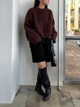 「ハーフパンツ」｜Renaさん（レディース・151cm・20代）の秋コーディネート