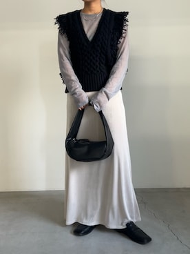 「アキコーデ」｜Renaさん（レディース・151cm）の秋コーディネート