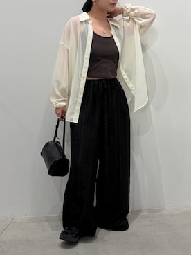 「select MOCA（セレクトモカ）のアイテム（バッグ）」を使った、Renaさん（レディース・151cm）の春コーディネート