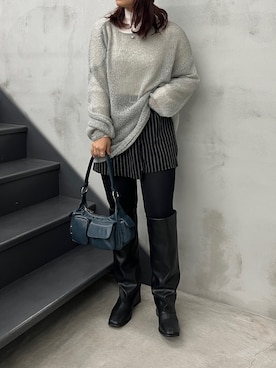 Renaさん（レディース・151cm）の冬コーディネート