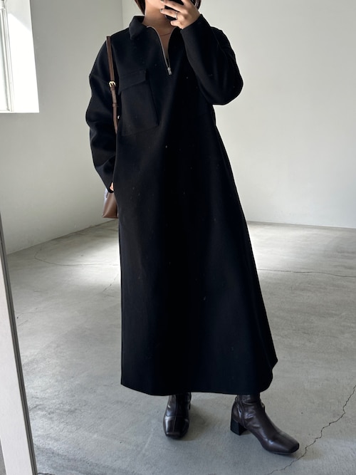 サイズ展開あり】フロントジップワンピース（ワンピース）｜select