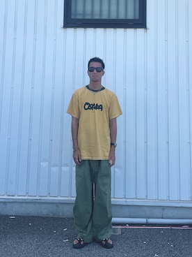 「TODAY edition（トゥデイエディション）のアイテム」を使った、kazus666さん（メンズ・172cm）の夏コーディネート