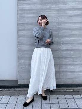 「スエット」｜MIRO AMURETTEさん（レディース・160cm）の秋コーディネート