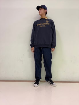 「AVIREX（アヴィレックス）のアイテム（キャップ）」を使った、Aitoさん（メンズ・183cm）の夏コーディネート