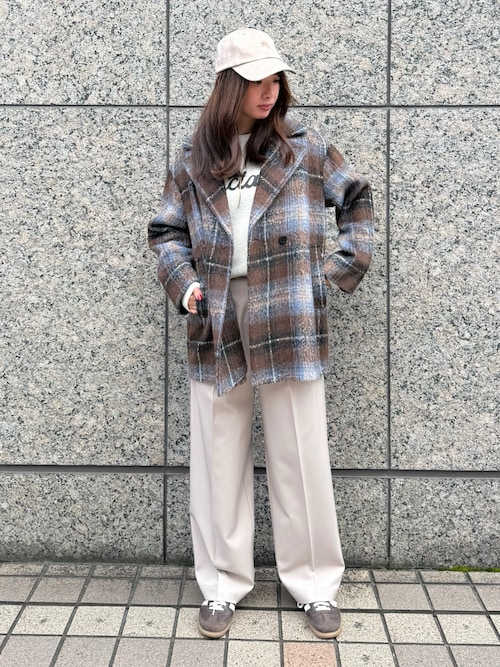 ダブルハーフコート/ピーコート（ピーコート）｜abahouse mavie