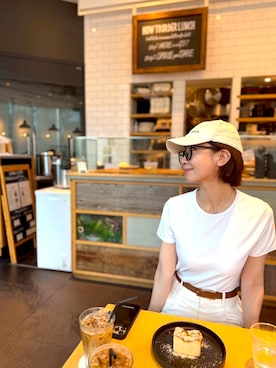「アイテム（アクセサリー）」を使った、jilconiaさん（レディース・167cm・40代）の夏コーディネート