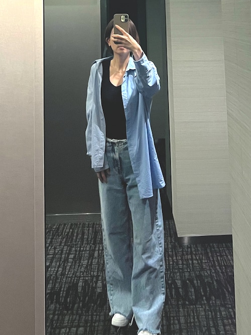 【カジュアルコーデでも大人上品♡】CHANEL デニムパンツ ☆23aw 大人気！上品なカジュアルコーデに☆【CHANEL】ジーンズ