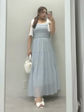 「参戦服」｜makiさん（レディース・151cm）の夏コーディネート