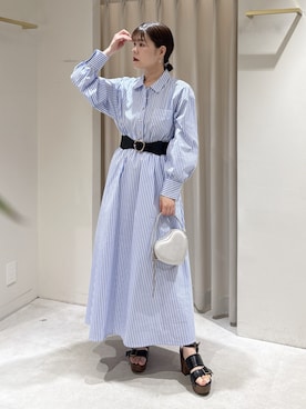 「FREE'S MART（フリーズマート）のアイテム（シューズ）」を使った、maayaさん（レディース・157cm）の春コーディネート