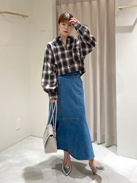 maayaさん（レディース・157cm）の冬コーディネート