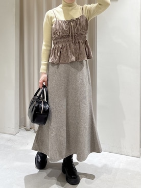 maayaさん（レディース・157cm）の冬コーディネート