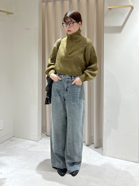「マイベストコーデ2024」｜「アイテム（ワンピース/ドレス）」を使った、maayaさん（レディース・157cm）の冬コーディネート