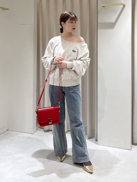 「アイテム（チェスターコート）」を使った、maayaさん（レディース・157cm）の秋コーディネート