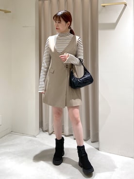 maayaさん(レディース・157cm)の冬コーディネート