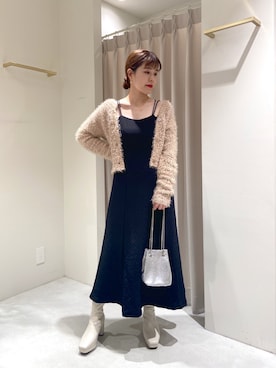 「メタルバッグ」｜maayaさん（レディース・157cm）の秋コーディネート