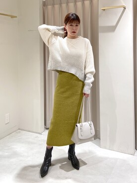 maayaさん（レディース・157cm）の冬コーディネート